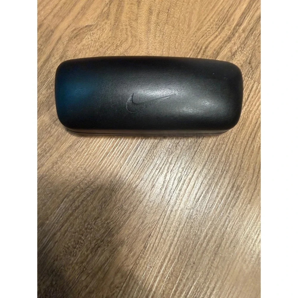 Nike Black Hard Shell Sunglasses Eyeglasses Case Made in Italy Just Do It 902